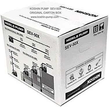 KOSHIN Benzin-Wasserpumpe 2" für Brauchwasser SEV-50X