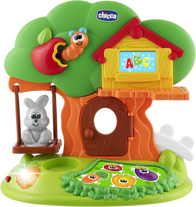 Chicco - Hasenhaus, Elektronisches Spielzeug, Playset, Alter 1-4 Jahre