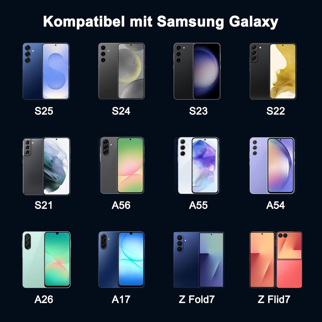2er 25W USB-C Schnellladegerät Ladekabel Kompatibel mit Samsung Galaxy S25 5g S24 S23 S22 S21 S20 Ul