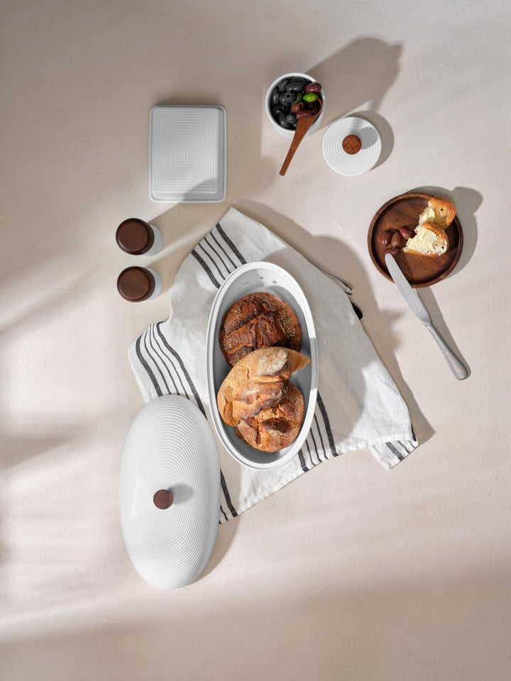 ASA kitchen'art Brottopf weiss 32x18x16,5cm