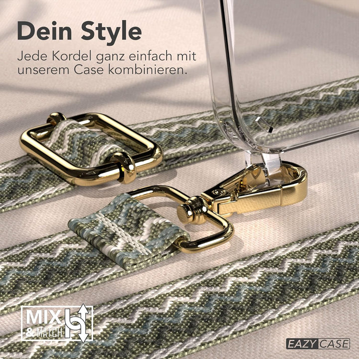 EAZY CASE Handykette - Verstellbares Taschenband kompatibel mit iPhone 16e, Schulterriemen, Handykor