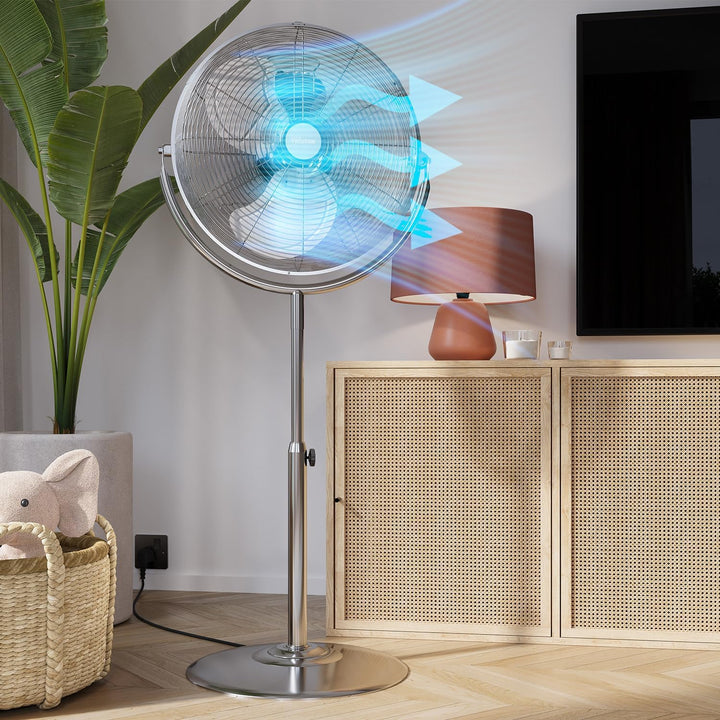 Tristar VE-5975 Highspeed-Standventilator – 45 cm – Metall