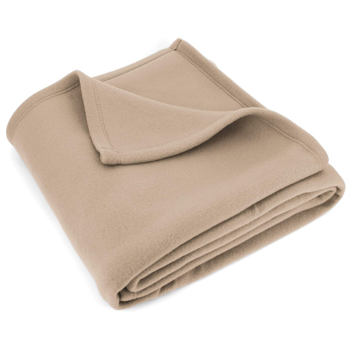 Fleecedecke ISBA – Sand (240 x 260 cm)