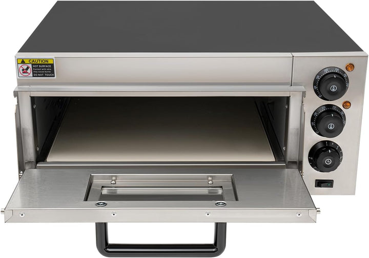 Pizzaofen Elektrogerät Backofen Küchengerät Arbeitsplatte Innenbereich Gastronomie 2000W Zeitsteueru