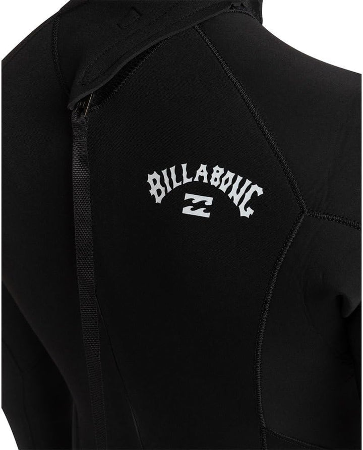 Billabong 2023 Mens Intruder 4/3mm Back Zip Wetsuit ABYW100203 - Black XS, XS