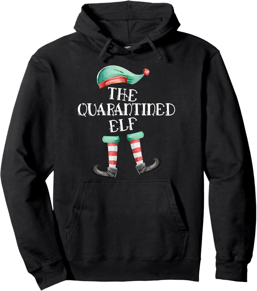 Quarantäne Elf Matching Family Group Weihnachten Pullover Hoodie