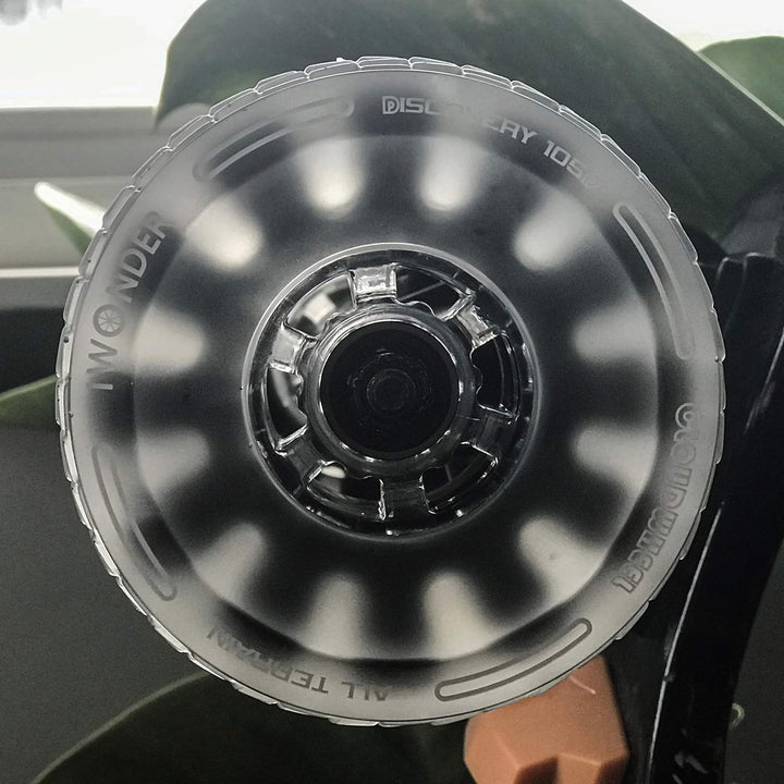 IWONDER Cloud Wheel Discovery Elektro-Skateboard-Räder, 105 mm, patentierter Dämpfungsschaumkern, fü