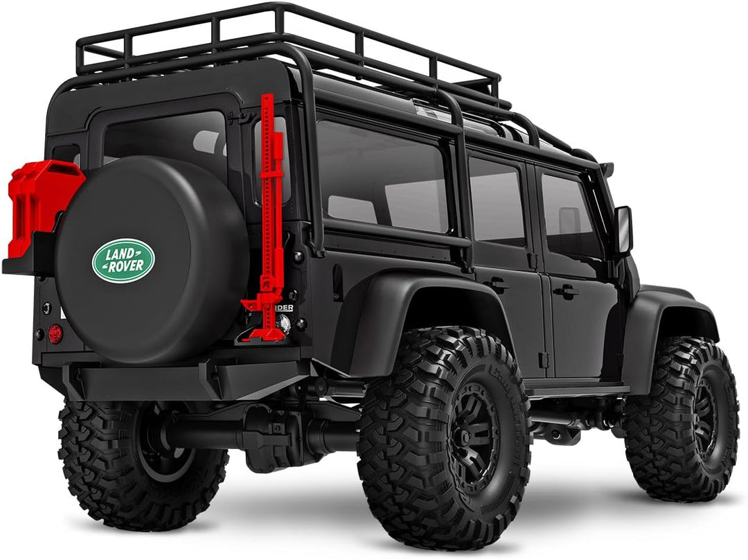 TRAXXAS TRX-4M schwarz 1/18 4x4 LD Land Rover Defender Scale Crawler inkl. Akku Lader 4WD RTR