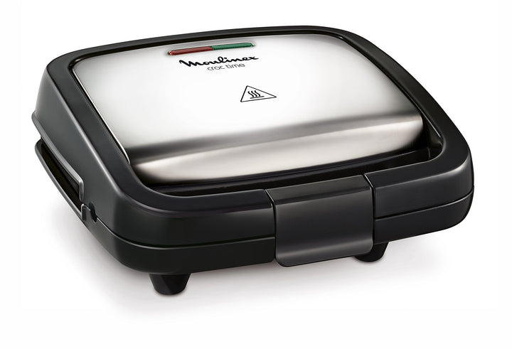 Moulinex SZ192D Croc Time – Sandwich-Maker, Heizplatten mit Antihaftbeschichtung