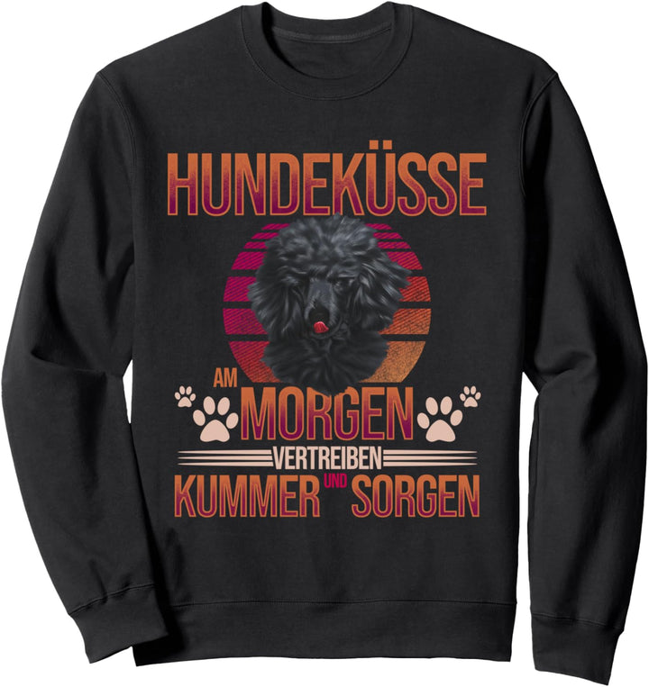 Pudel Hund Geschenke Hunderasse Sweatshirt