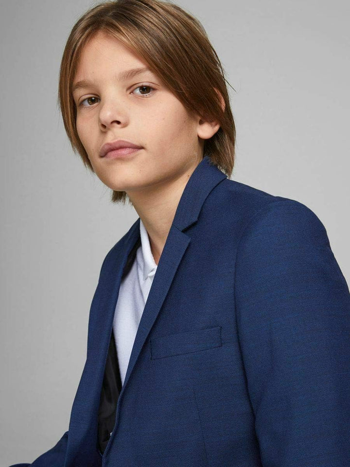 JACK & JONES Jungen Jprsolaris Jr Blazer 170 Medieval Blue, 170 Medieval Blue