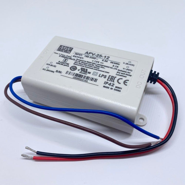 Mean Well APV-25-12 Schaltnetzteil, 25,2 W, Einzelausgang, APV-25, 12 V, 2,1 A