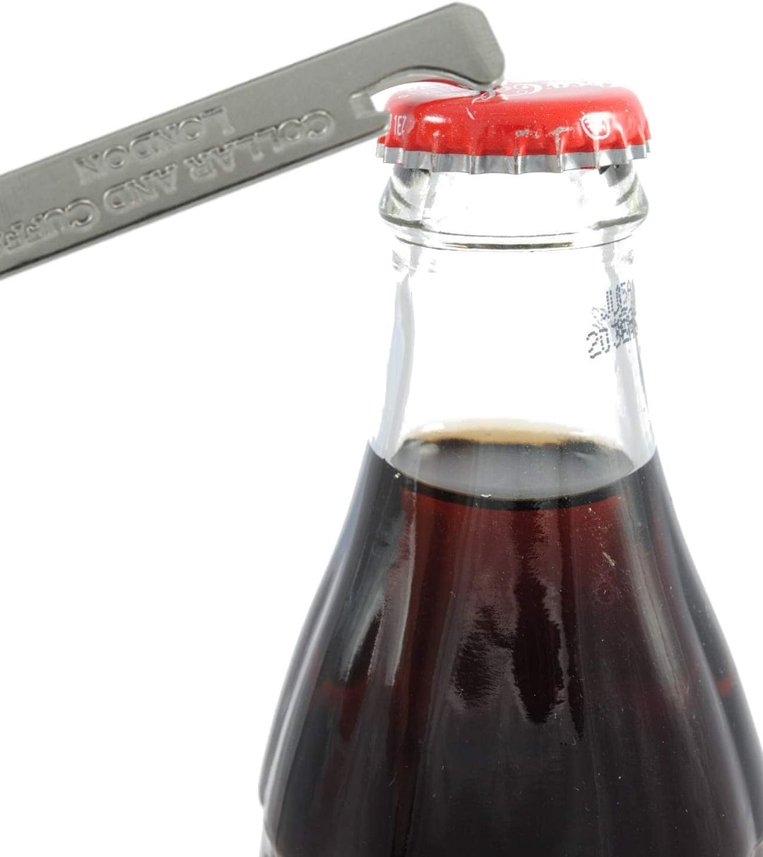 COLLAR AND CUFFS LONDON - FLASCHENÖFFNER UND SCHRAUBENDREHER - Stilvolle Kragenstäbchen - Titan - Ho