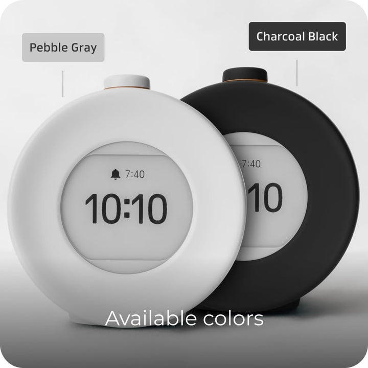 mudita Sunrise Alarm Clock E Ink Screen – „Harmony 2” Wecker Digital mit Bildschirm ohne Lichtemissi