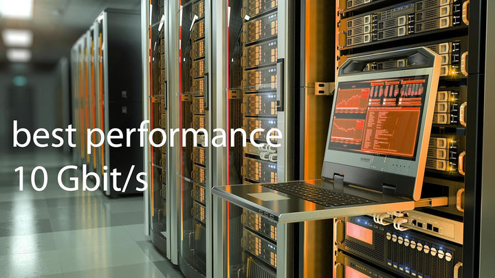 3m - CAT6a - Netzwerkkabel schwarz - 10 Stück CAT 6 A Patchkabel 10000 Mbit s SFTP PIMF 500 MHz komp