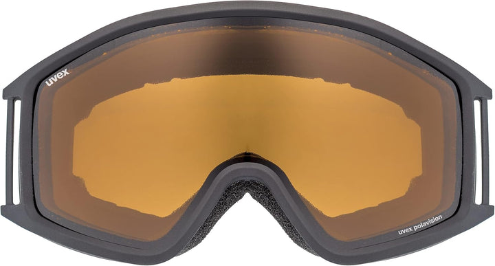 Uvex Unisex G.gl 3000 P Skibrille (1er Pack) Einheitsgrösse black mat/brown-clear, Einheitsgrösse bl