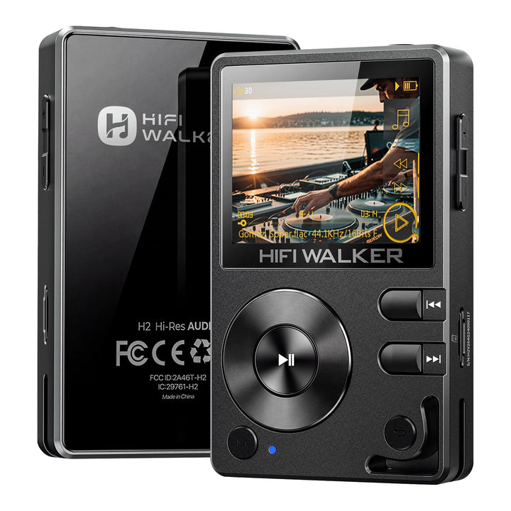 HiFi Walker H2 HiFi MP3 Player mit Bluetooth Verlustfreier DSD DAC Flac High Resolution Music Player