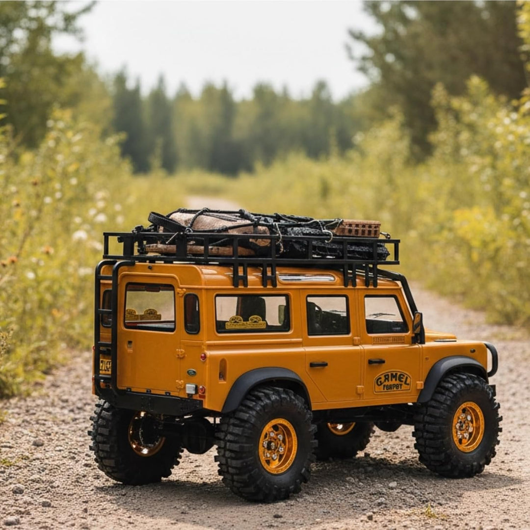 RC Crawler Car Dachdekoration 10-in-1 Tankaufbewahrungsbox, Gepäcknetz, Schaufel, Für Traxxas Desert