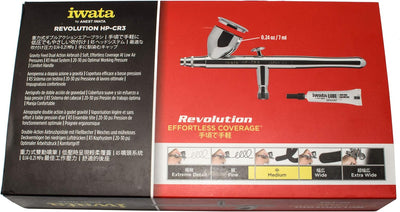 Iwata Revolution 4530 HP-CR3 Airbrush mit Schwerkraftzufuhr und Dual-Action