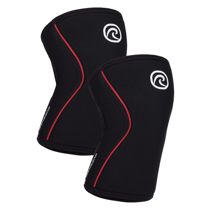 Rehband Kniebandage für Kraftsport & Fitness - Kniebandage 7mm Neopren, flexibel & rutschfest, Knee