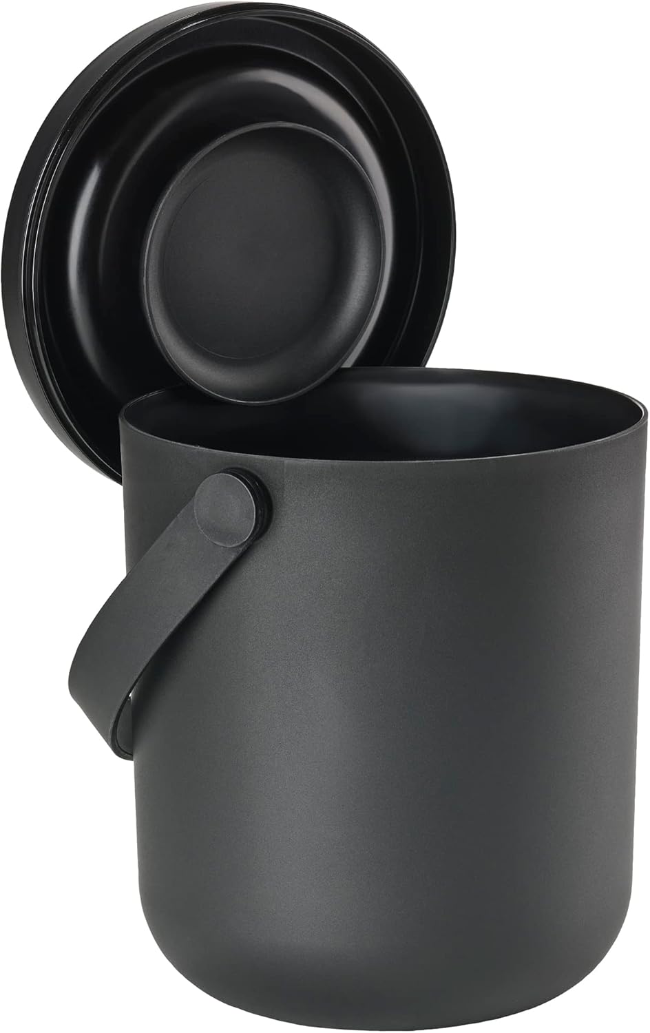 Zone Denmark Circular Bio Mülleimer, Abfallbehälter, Durchm. 16 cm, Höhe 19,5 cm, 3 Liter, Schwarz B
