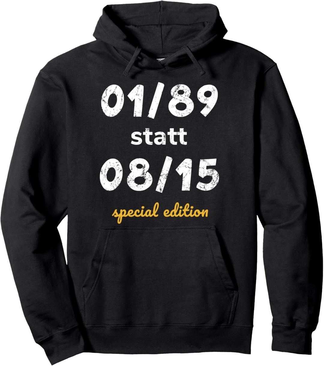 Geburtstag Januar 1989 Jahrgang 1989 34. Geburtstag Geschenk Pullover Hoodie