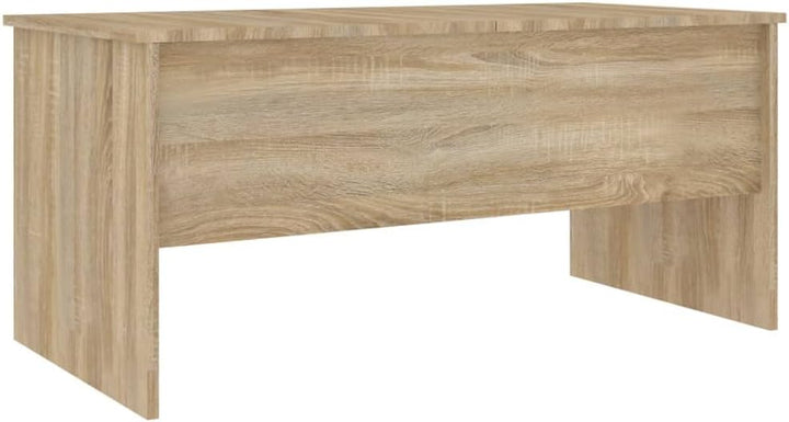 WIFESE Couchtisch Höhenverstellbar 102x50,5x46,5 cm Beistelltisch Holz Wohnzimmertisch Modern Stilvo