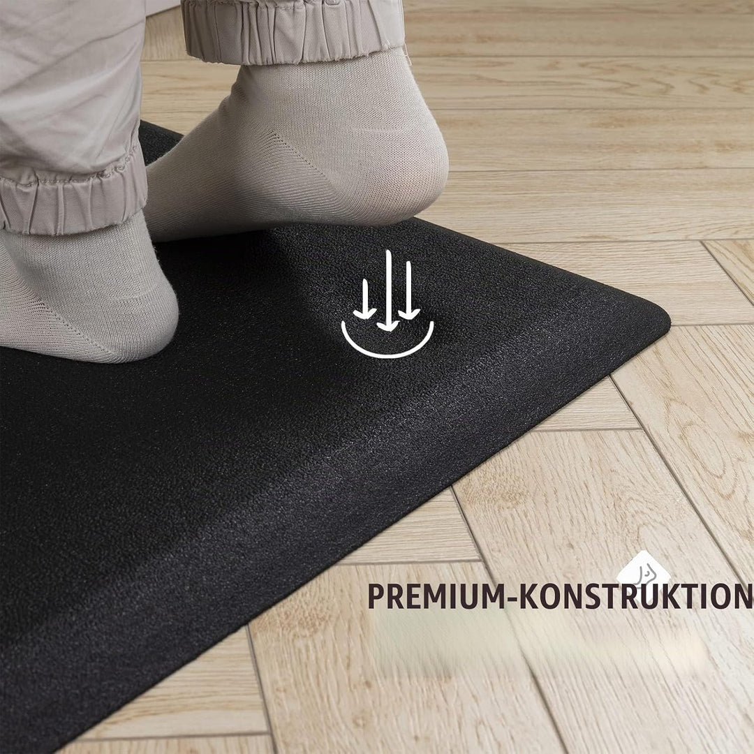 Carvapet rutschfest Küchenteppich Anti Ermüdungsmatte 20MM Dicke Küchenläufer Schaum-Stehmatten PVC