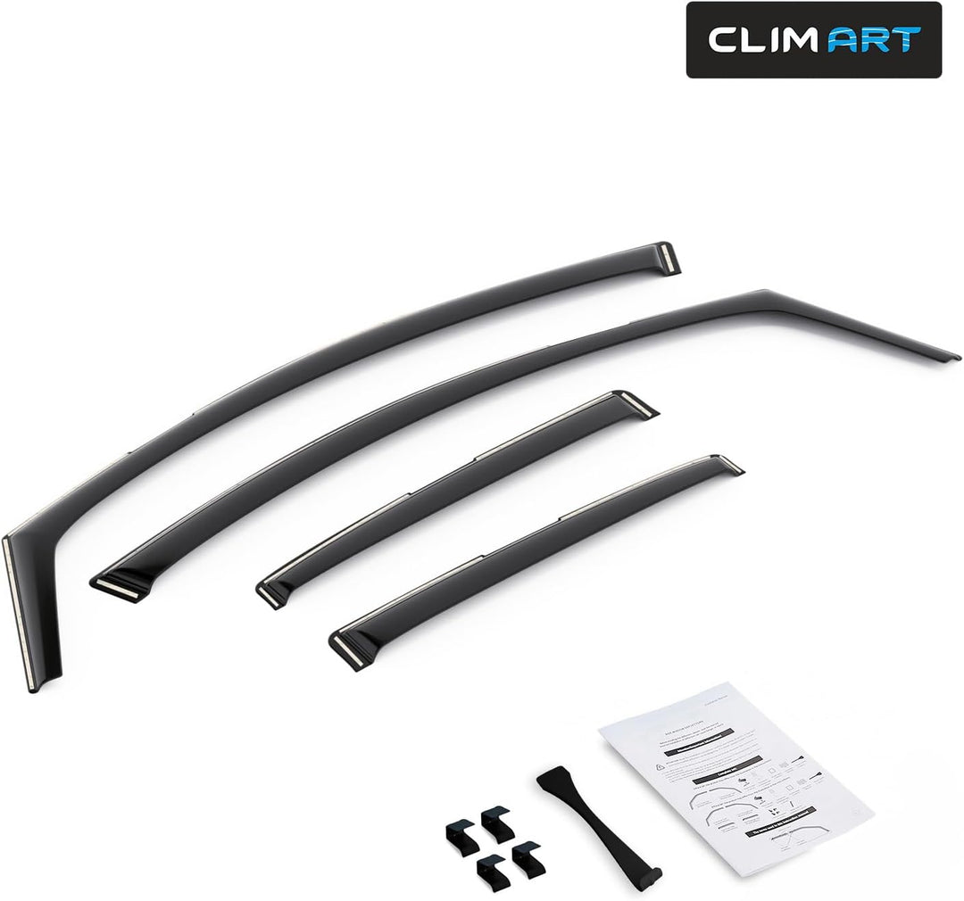 CLIM ART Windabweiser für/kompatible mit Toyota Corolla Schrägheck 2018-2026 -Integrierte Regenabwei
