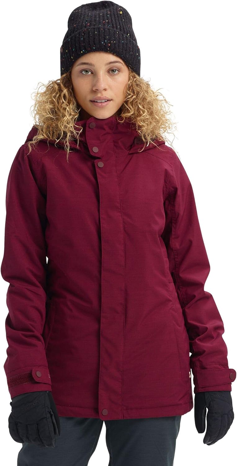 Burton Damen Jet Set Snowboard Jacke M Port Royal Heather, M Port Royal Heather