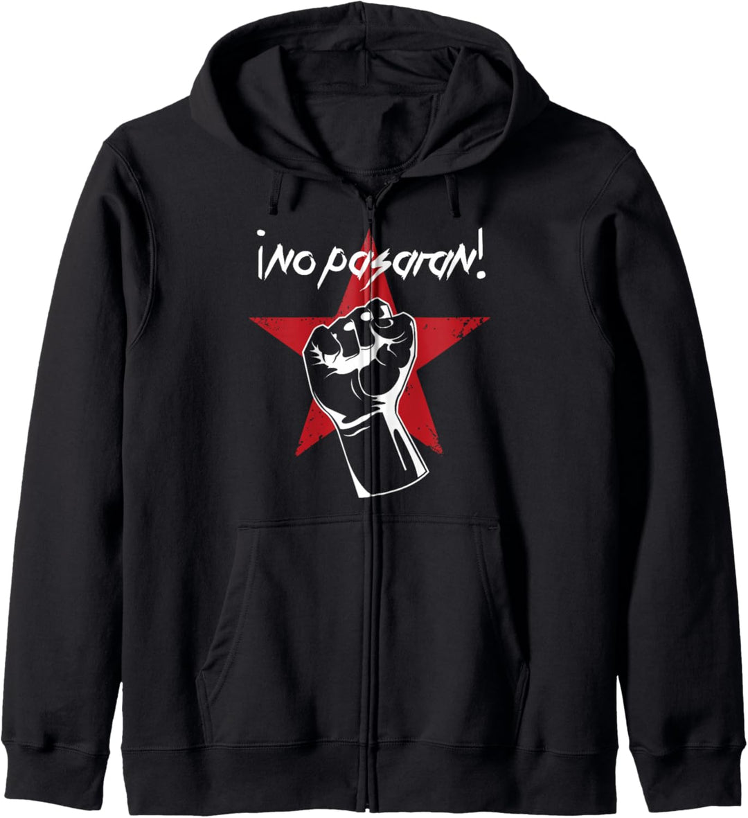 No Pasaran - Sie werden nicht durchkommen Kapuzenjacke