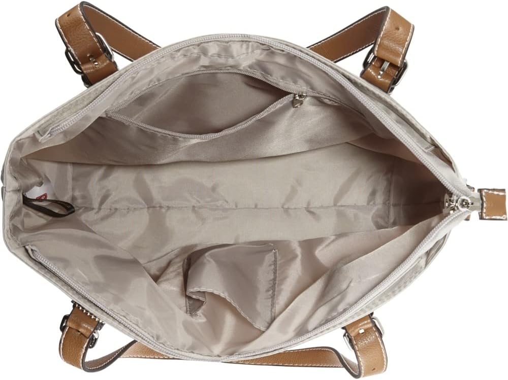 Picard Damen Shopper SONJA aus Nylon Mittel | mit Reissverschluss | Shopper | Alltag, Ausgehen Perle