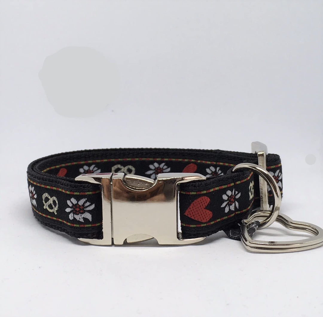 Jimmy und Katz Hundehalsband Brezl 26-40cm x 2cm