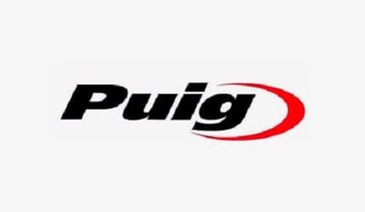 Puig 9830N Motorrad Kotflügel-Verlängerung Vorne, Schwarz