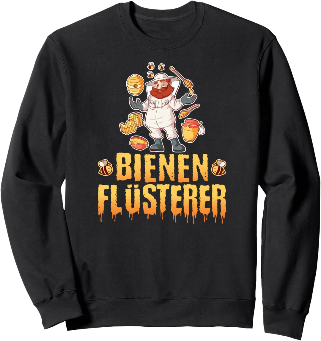 Honig Bienen Flüsterer Geschenk für Imker Sweatshirt