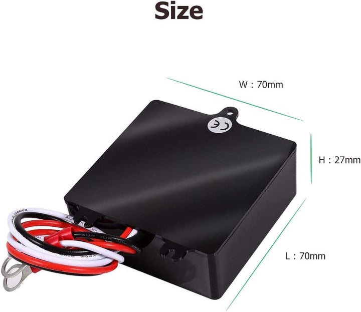 SolaMr 24V Batterie-Equalizer 2x12V Batterie Ausgleicher Battery Balancer Equalizer für Gel/Hochwass