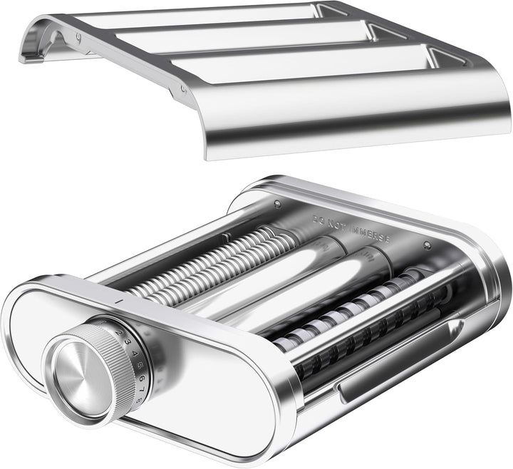 KitchenAid Metall 3-in-1 Nudelvorsatz 5KSM3MPA, Nudelroller, Schneider, enthält Nudelwalze, Spaghett