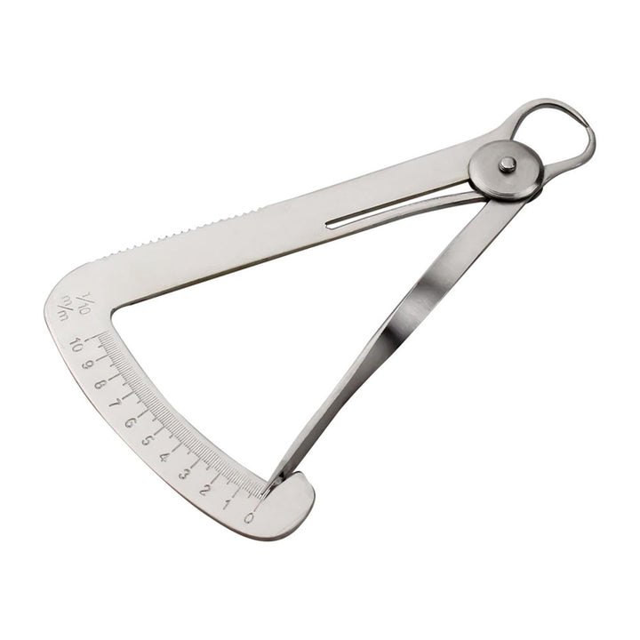 Edelstahl-Messschieber, Zahndickenmessgerät, Dreieckskronenmessgerät für Zahntechniker(Metall Messen