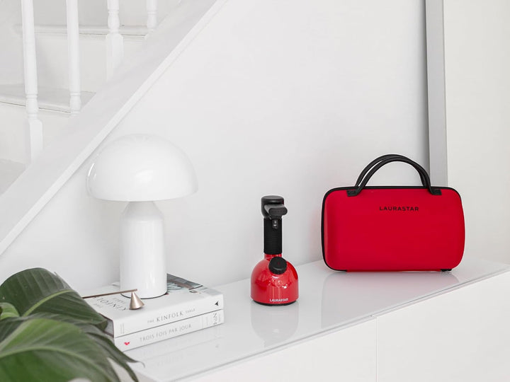 Laurastar IGGI Luxury Edition Tragbarer Dampfglätter – Kompakter Handsteamer zum Glätten & Auffrisch