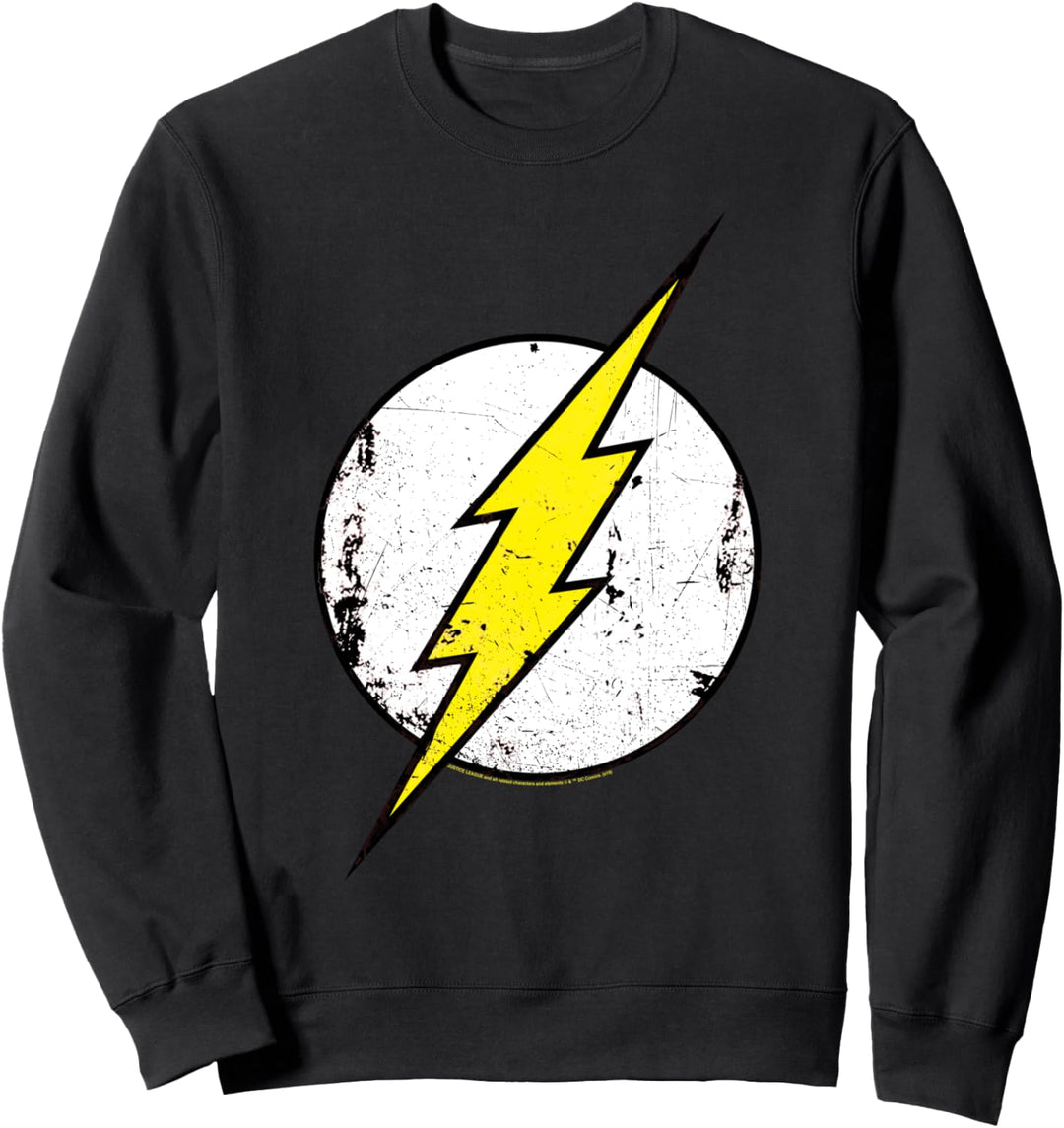 DC Comics Flash Distressed Logo Sweatshirt