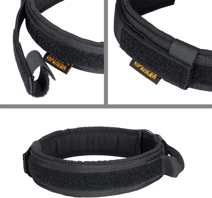 EXCELLENT ELITE SPANKER Taktisches Hundehalsband Militär-Hundehalsband K9 Mit Griff Halsband Trainin