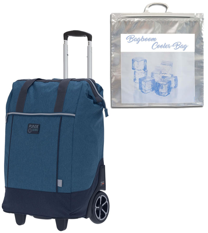 Punta Big Wheel Einkaufsroller Einkaufswagen Shopping Trolley Einkaufstrolley Trolly 10303 + Thermot