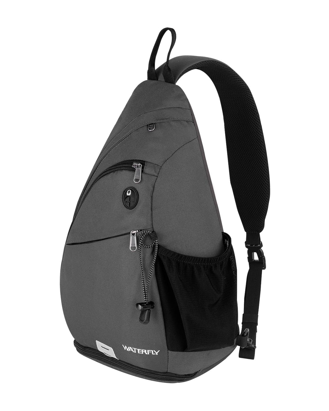 WATERFLY Sling Bag Crossbody Backpack Schulterrucksack mit verstellbarem Schultergurt Perfekt für Ou