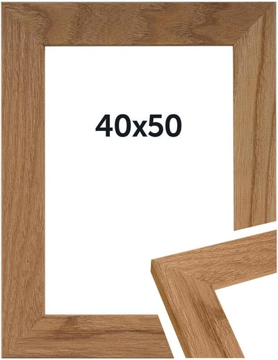 Dörr Bilderrahmen Oakwood Flat Hellbraun 40x50 40x50 Light Brown, 40x50 Light Brown