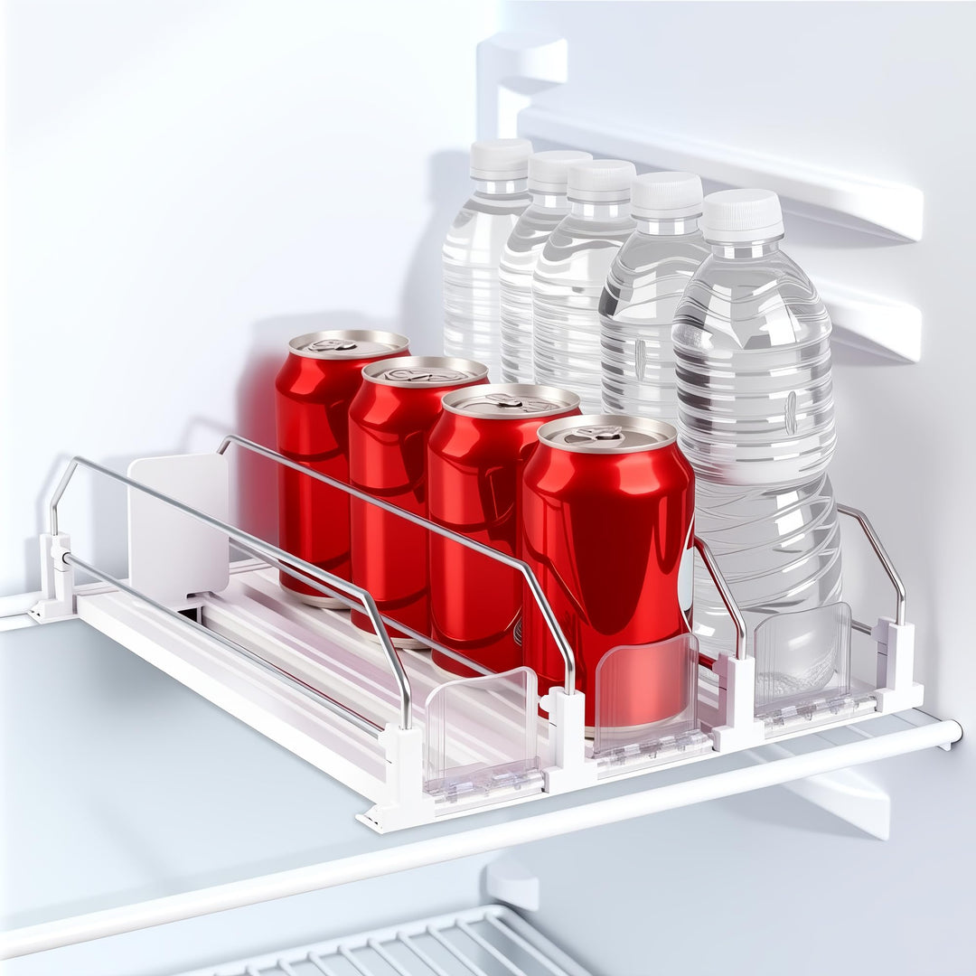kühlschrank organizer dosen, Automatischer Küchenschrank-Dosenorganizer, fasst 12 Behälter in Standa