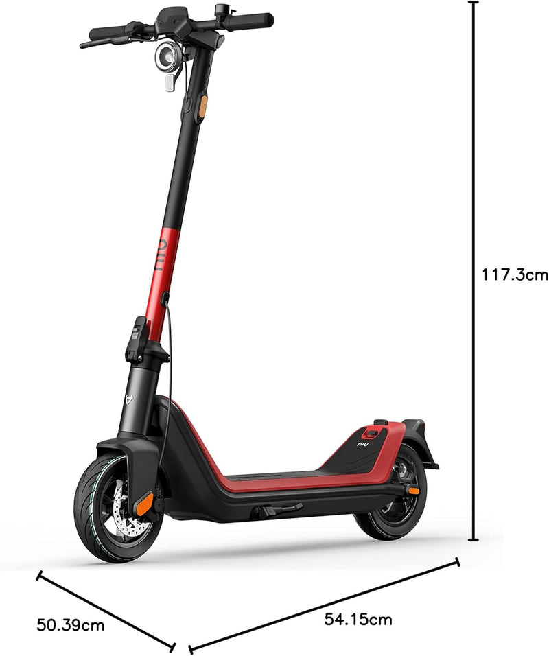 NIU E-Scooter mit & ohne Strassenzulassung (je nach Model bis zu 65km Reichweite & 120kg Belastung;