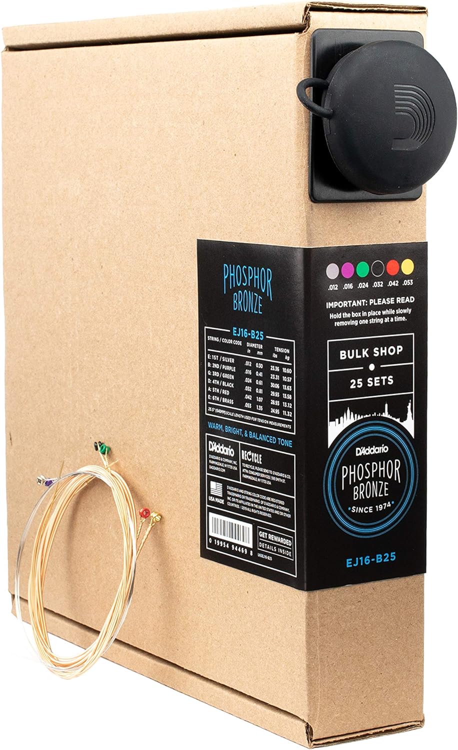 D'Addario Gitarrensaiten Westerngitarre | Gitarrensaiten Akustikgitarre | Acoustic Guitar Strings |