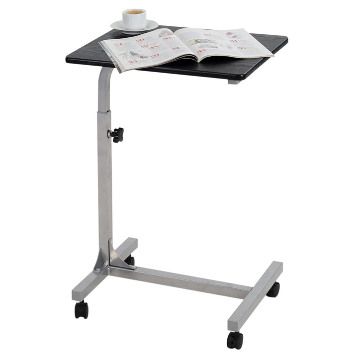 MEUBLE COSY Laptoptisch Höhenverstellbar mit Rollen Laptopständer Beistelltisch Sofatisch Nachttisch