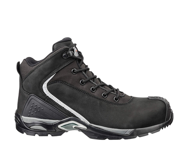 ALBATROS Runner XTS MID Sicherheitsschuh Gr. 40 40 EU Schwarz, 40 EU Schwarz