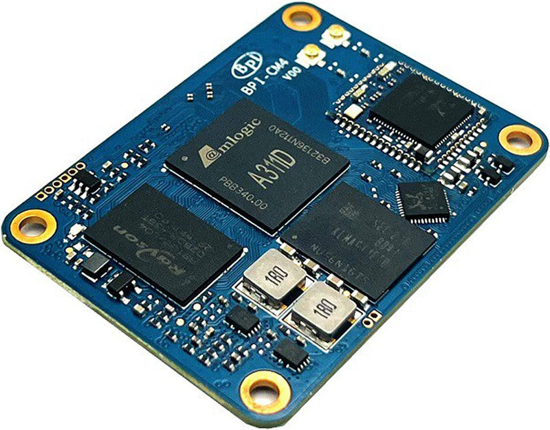 Banana Pi CM4 Single Board Computer Module Onboard Amlogic A311D Quad-Core Cortex-A73 CPU 5TOPS NPU